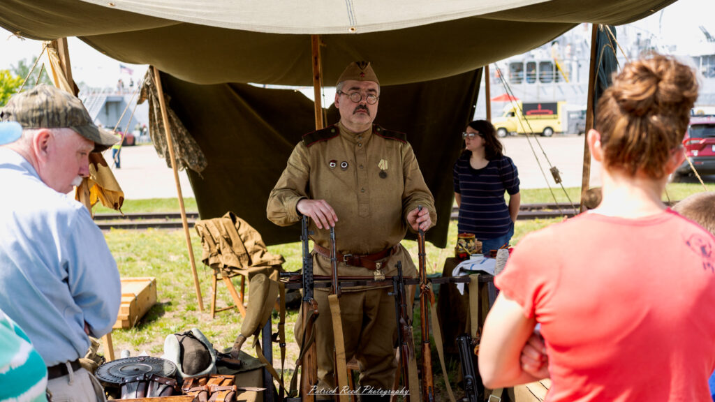 Soviet Officer – USS LST 393 Reenactment, June 7th, 2025